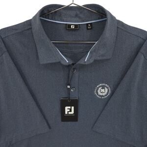 FootJoy Polo Mens XL Navy Heather Womens Mid Amateur Golf Championship Brae Burn